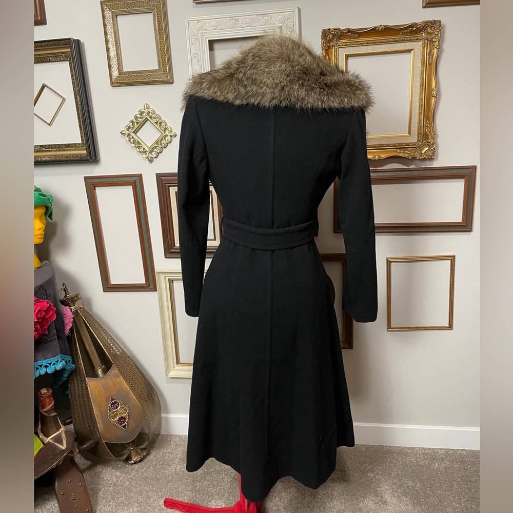 Vintage Bonwit Teller Carol Cohen For Braefair Wrap Coat - Picture 6 of 13